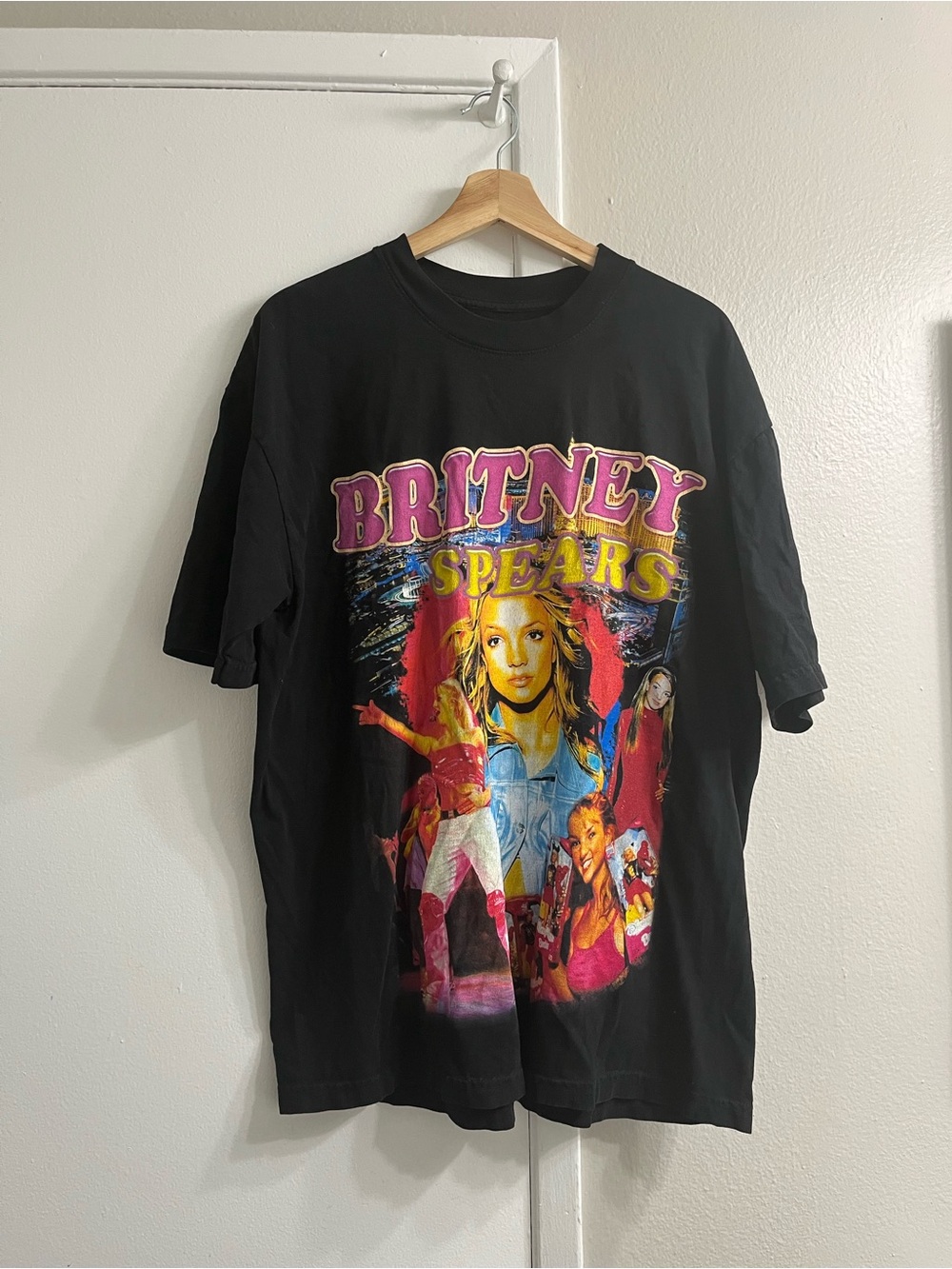 Sage Garments Britney Spears Heavyweight Graphic Tee Y2K Style - Size Large